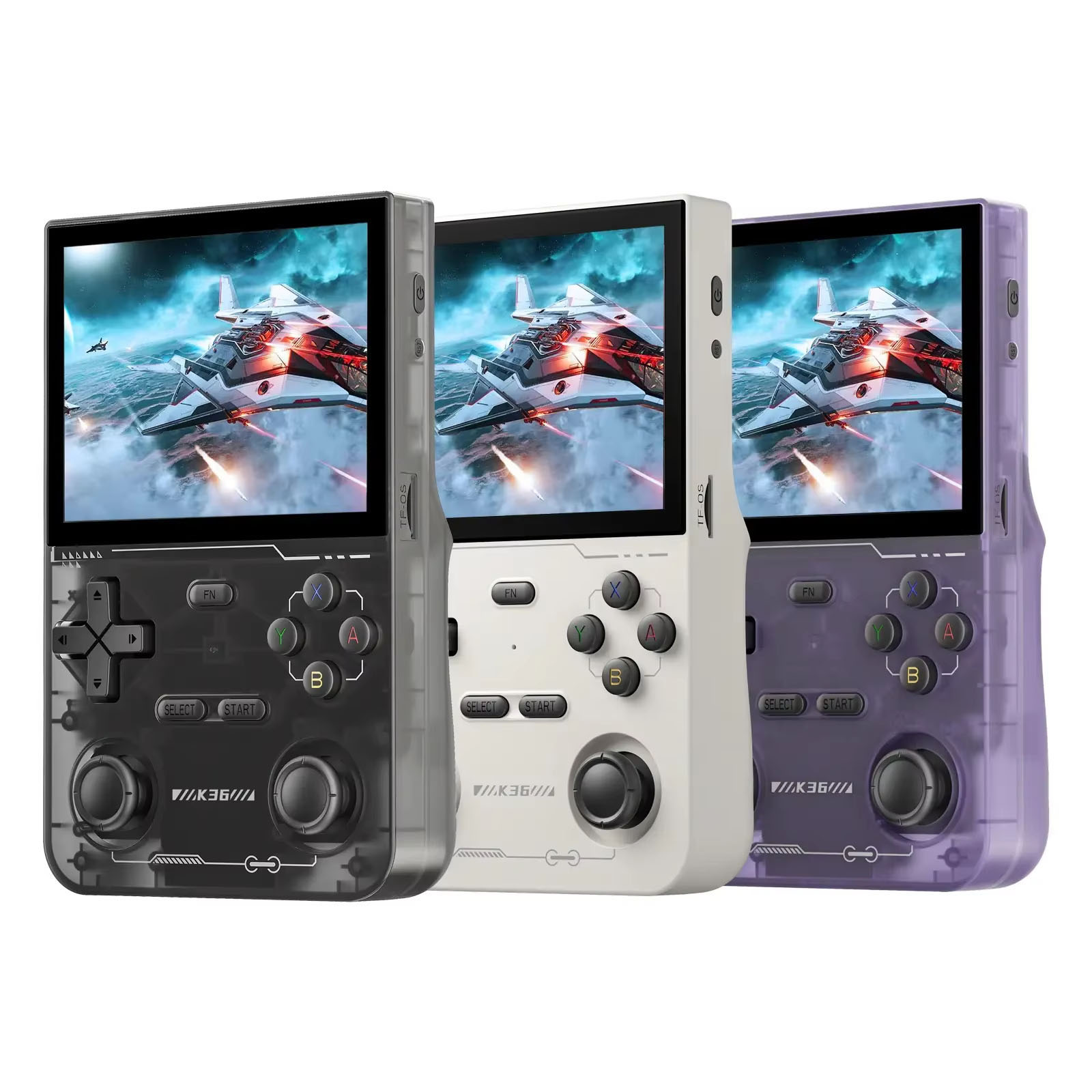 Gaming Console Youtube - K36 Retro Handheld Video Game Console