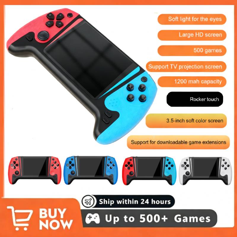 Gaming Console For Kids - Handheld Game for Kids, Preloaded 500