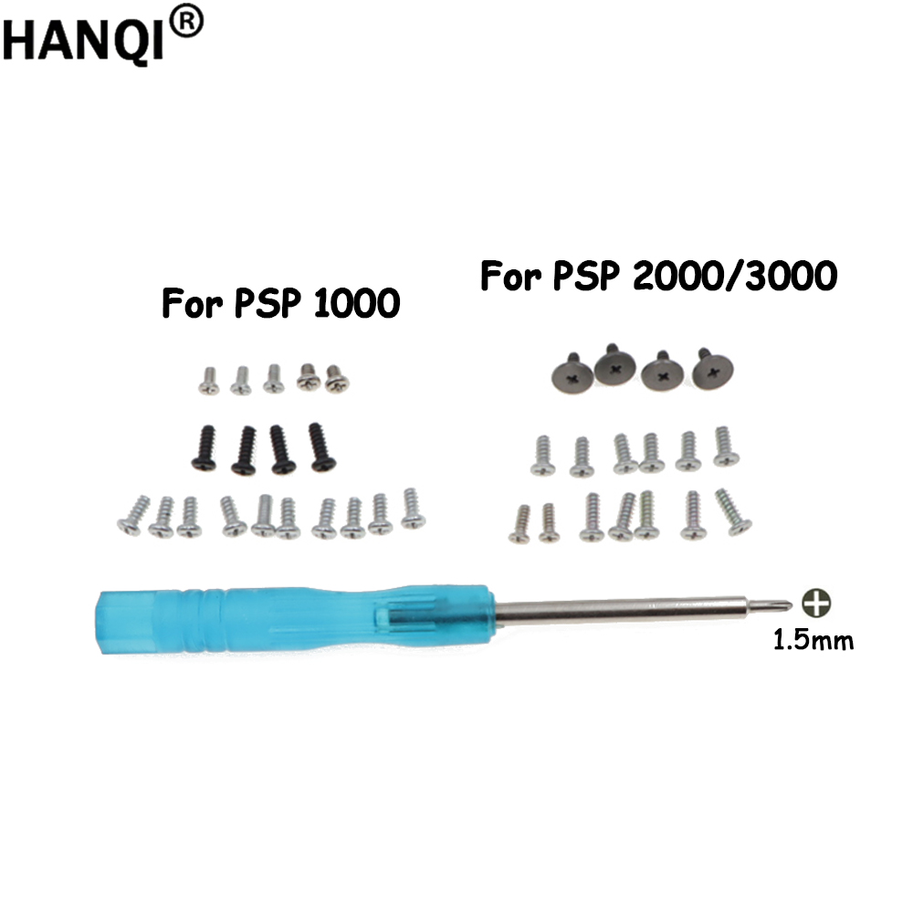 Gaming Console Repair - 1/2/5Set Full Set Replacement Screw Kit