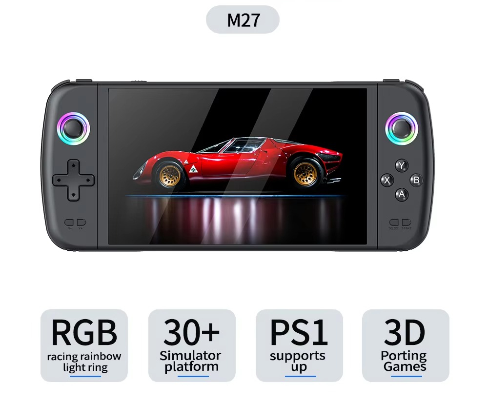 M27 7 Inch Handheld Game Conso - Console Gaming Hand 评论和价格