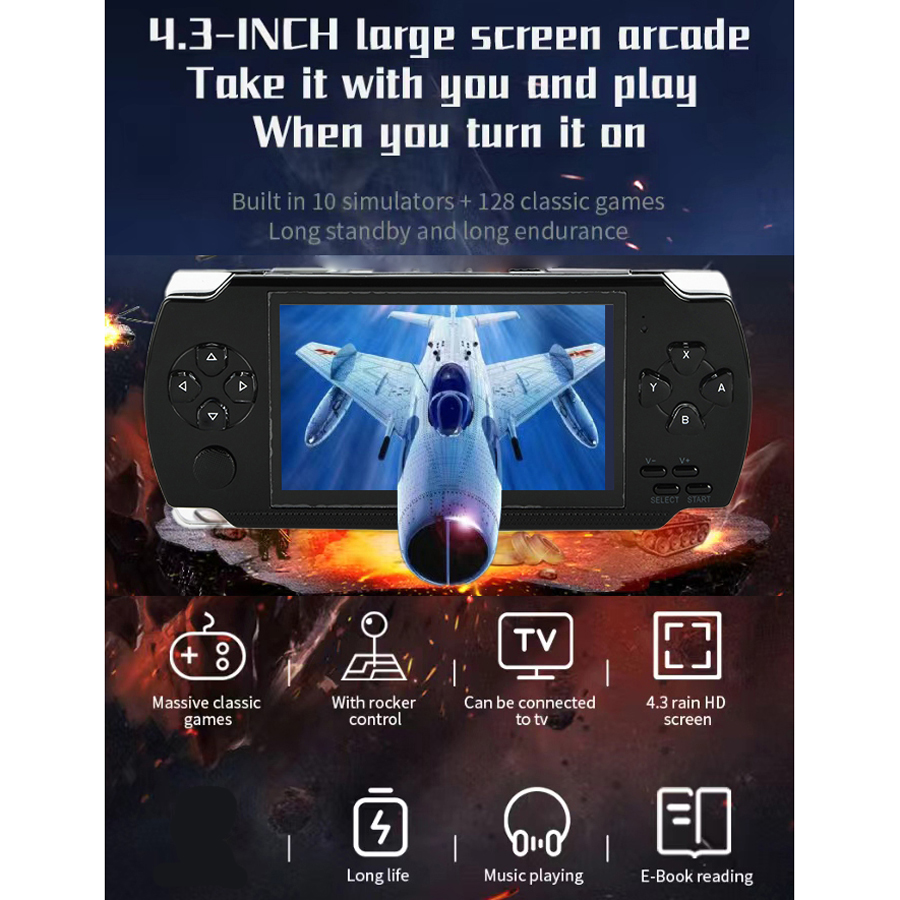Handheld Portable Retro Video  - Gaming Console Old School 评论和价格