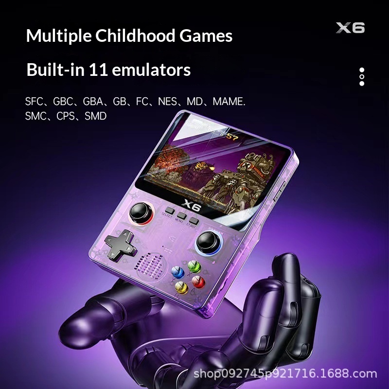 Handheld Gaming Consoles X6 Re - Gaming Console X6 X6 64 Gb 评论和价格