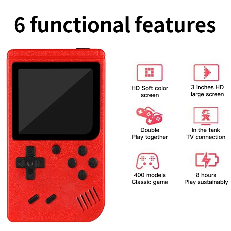 2.4 Inch LCD Screen Retro Vide - Gaming Console For Kids 评论和价格