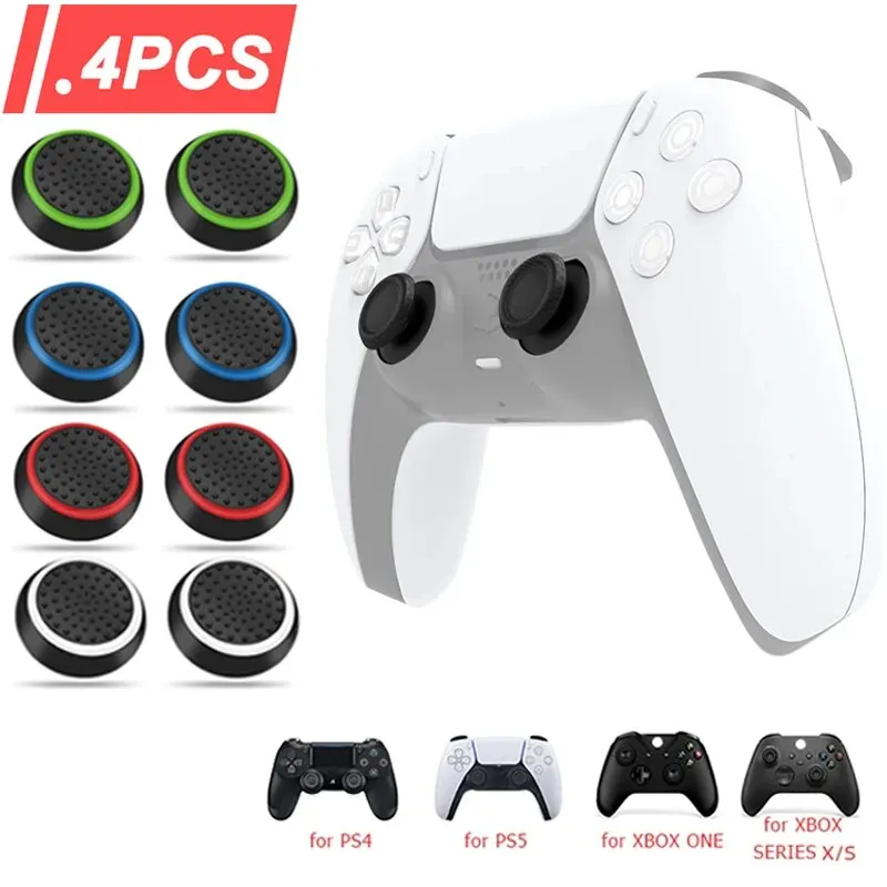 4PCS Silicone Analog ThumbStic - Sony Console Ps5 Pro 评论和价格