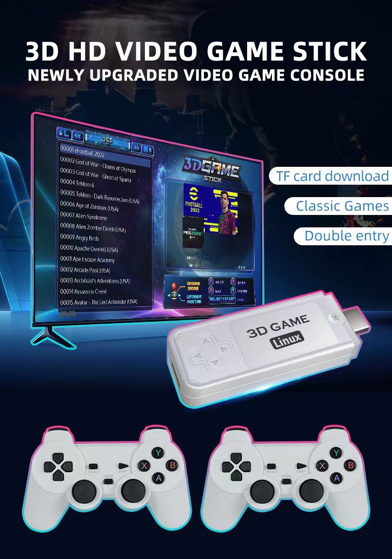 Y6 Retro Game Console 4K 60fps - Gaming Console Gs5 评论和价格