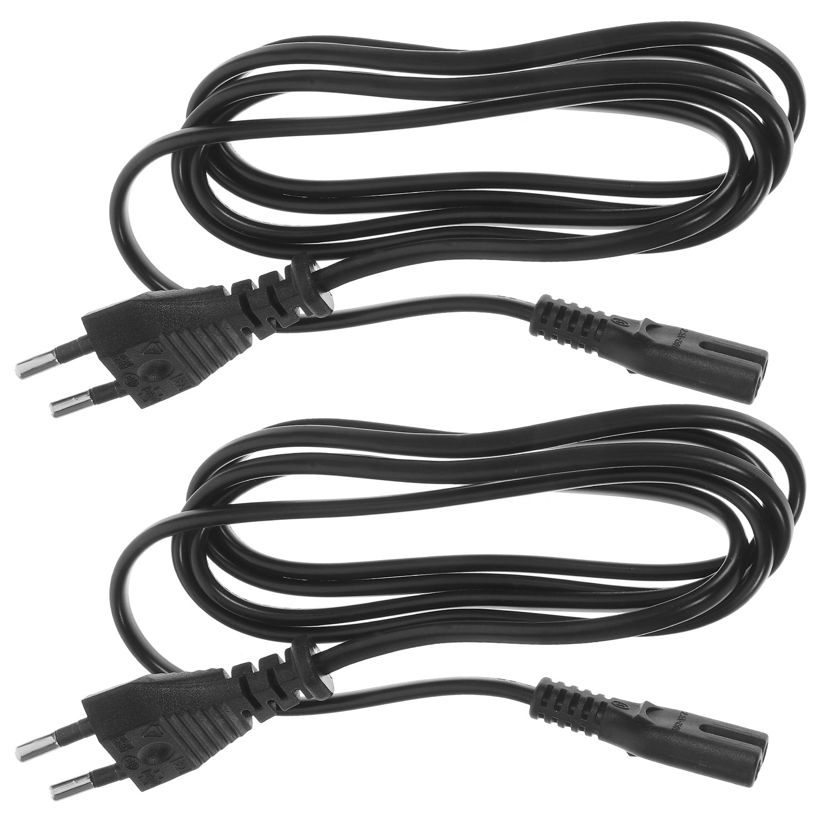 2Pcs Long Portable 2 Prong Ac  - Gaming Console Portable Pc 评论和价格