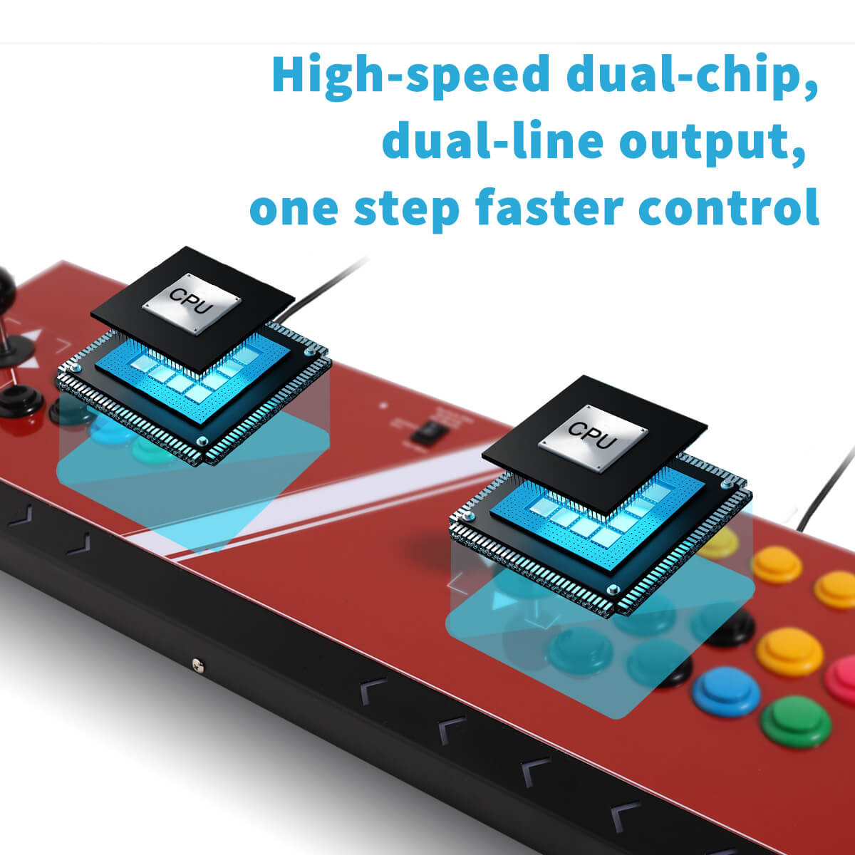 Double arcade stick multiple g - Console Gaming Hand 评论和价格