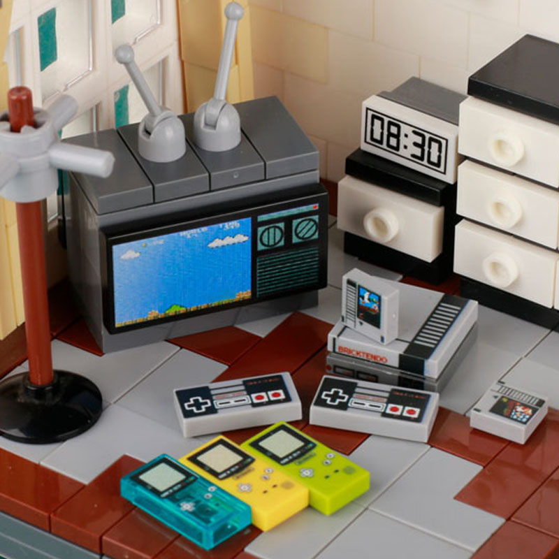 MOC Game Console Computer Mode - Gaming Console For Kids 评论和价格