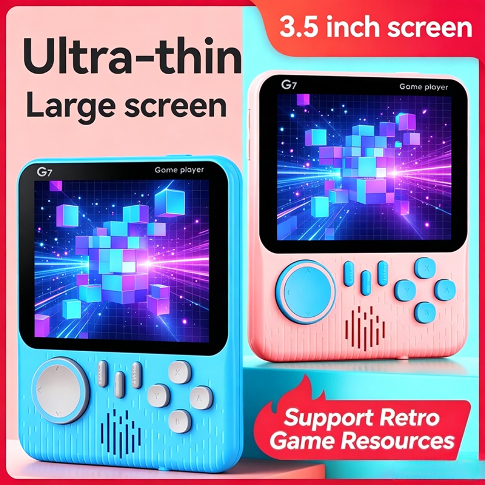 G7 Portable Retro Handheld Gam - Gaming Console For Kids 评论和价格