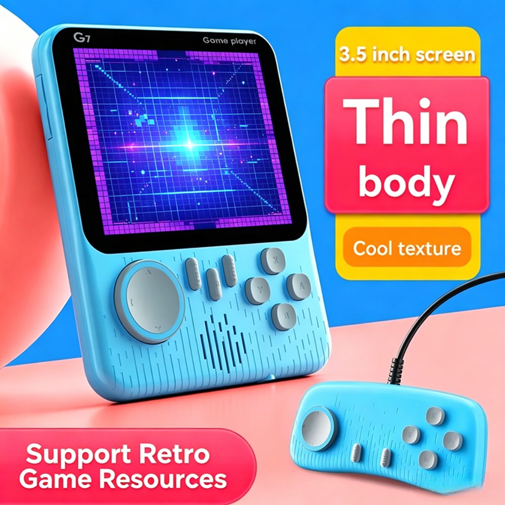G7 Portable Retro Handheld Gam - Gaming Console For Kids 评论和价格